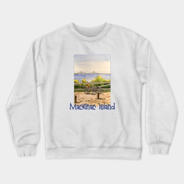 Mackinac Island, Michigan Crewneck Sweatshirt by MMcBuck